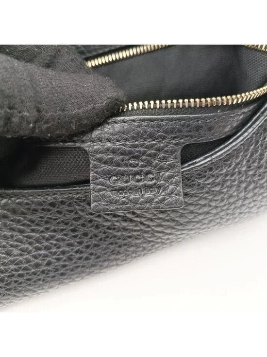 ★SOLD★ Gucci Emily Hobo Black Leather - Picture 10 of 16